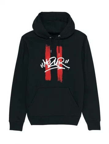 Sweat Capuche 2Mezur Noir