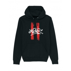 Sweat Capuche 2Mezur Noir de 2Mezur sur Scredboutique.com