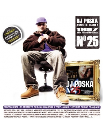 Album Cd "Dj Poska n°25" - what's the flavor