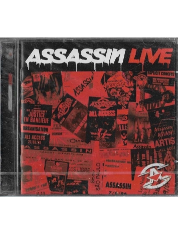 album cd Assassin "Live"