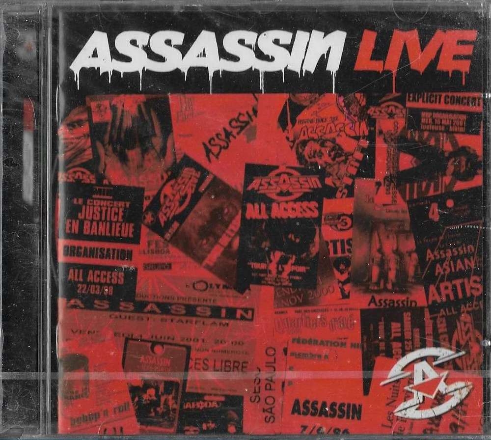 album cd Assassin "Live" de assassin sur Scredboutique.com