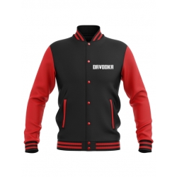 Teddy Davodka Noir & Rouge de davodka sur Scredboutique.com