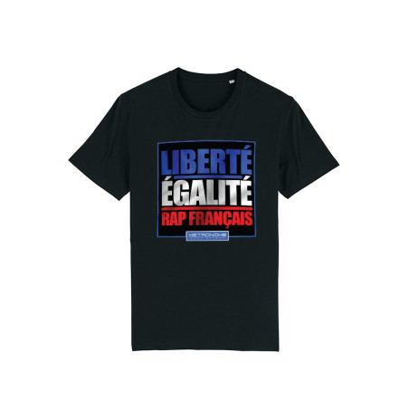 Tshirt Metronome Liberté Egalité Rap Français