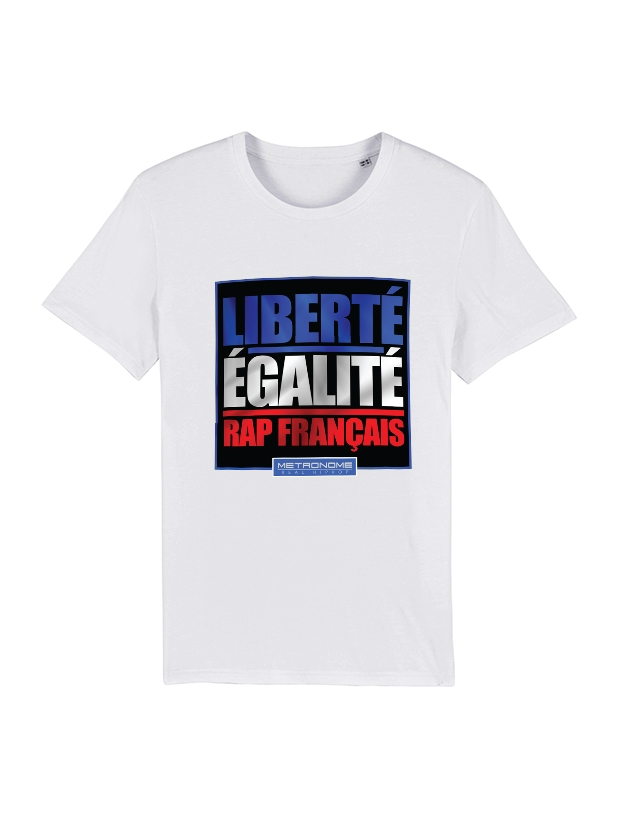 Tshirt Metronome Liberté Egalité Rap Français de amadeus sur Scredboutique.com