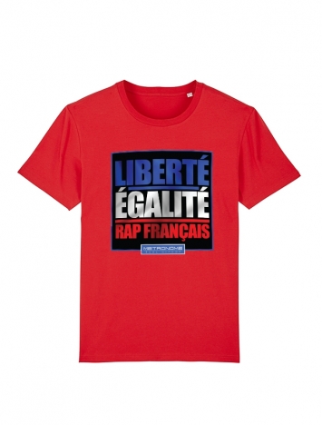 Tshirt Metronome Liberté Egalité Rap Français