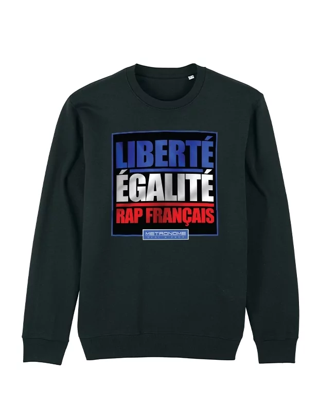 Sweat Metronome Liberté Egalité Rap Français de amadeus sur Scredboutique.com