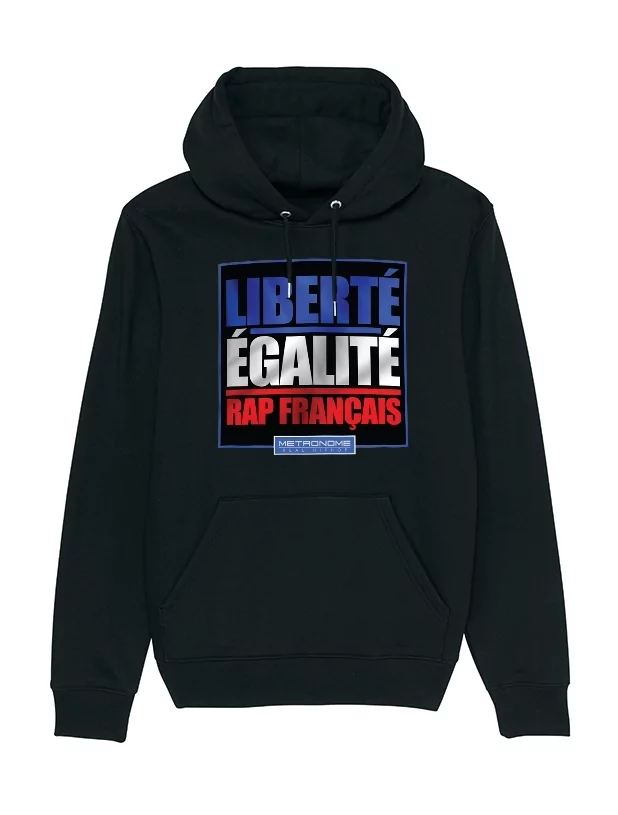 Sweat Capuche Metronome Liberté Egalité Rap Français de amadeus sur Scredboutique.com
