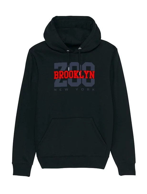 Sweat Capuche Brooklyn Zoo de amadeus sur Scredboutique.com