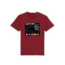 Tshirt New York 5 Boroughs de amadeus sur Scredboutique.com