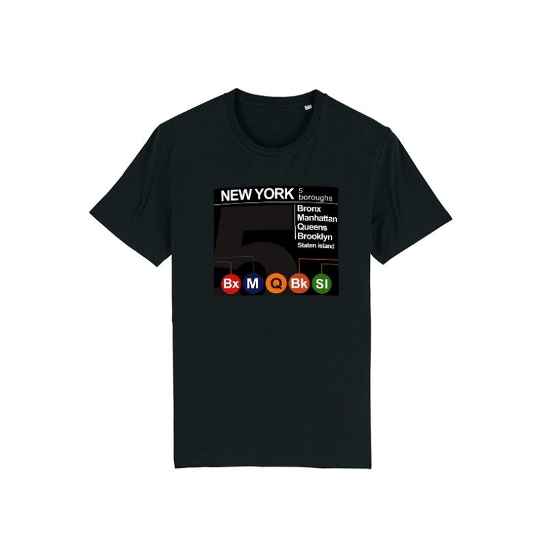 Tshirt New York 5 Boroughs