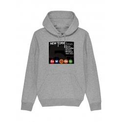 Sweat Capuche  New York 5 Boroughs de amadeus sur Scredboutique.com