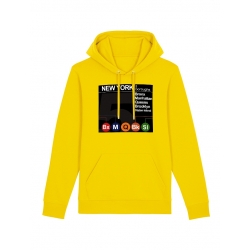 Sweat Capuche  New York 5 Boroughs de amadeus sur Scredboutique.com
