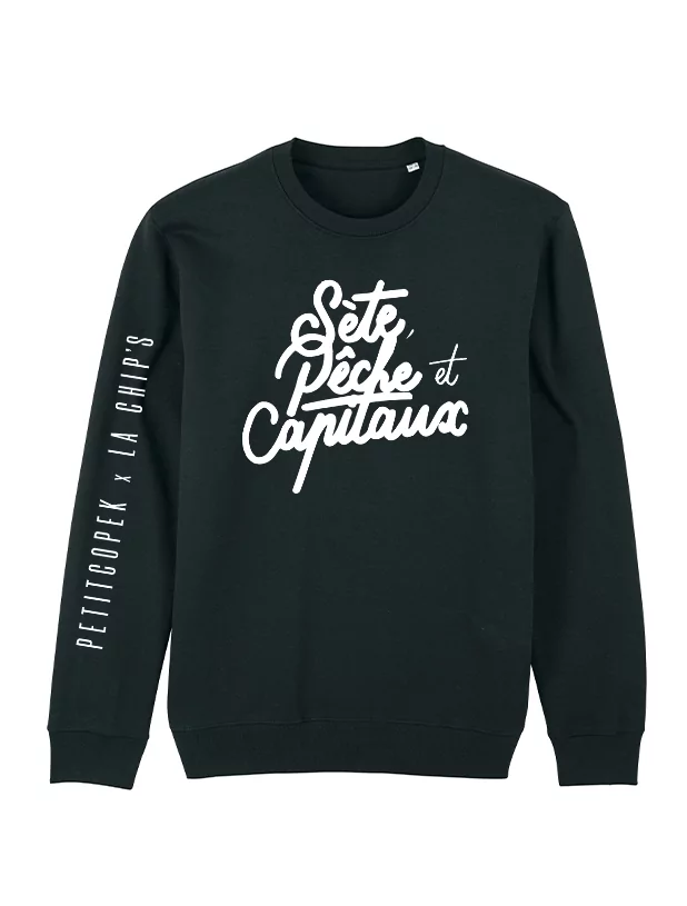 Sweat PetitCopek Sète Pêche & Capitaux de petitcopek sur Scredboutique.com