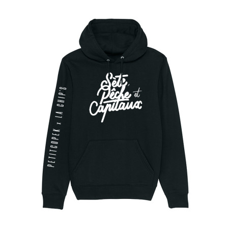 Sweat Capuche PetitCopek Sète Pêche & Capitaux