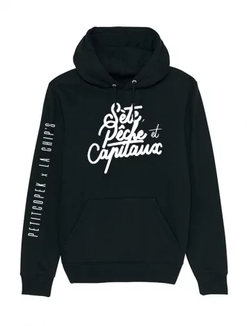 Sweat Capuche PetitCopek Sète Pêche & Capitaux 