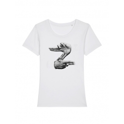 Tshirt L'uzine Hand'Z Femme de l'uzine sur Scredboutique.com