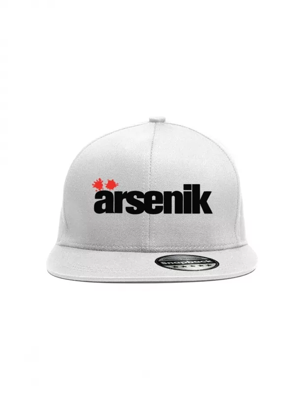 Snapback Arsenik Blanche de arsenik sur Scredboutique.com