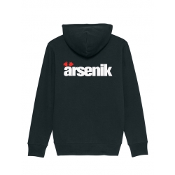 Sweat Capuche Arsenik Avant Arriere de arsenik sur Scredboutique.com