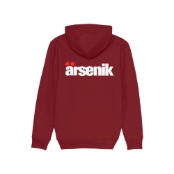 Sweat Capuche Arsenik Avant Arriere de arsenik sur Scredboutique.com