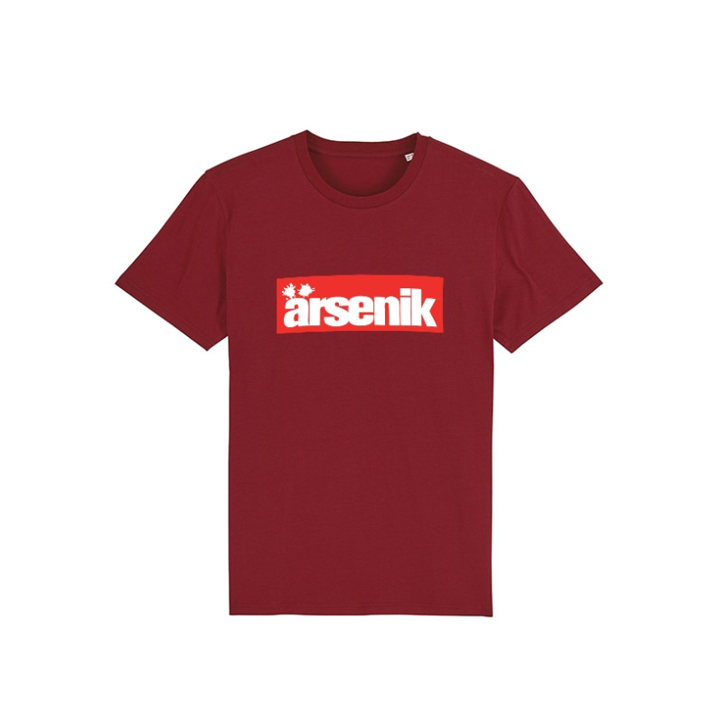 Tshirt Arsenik carré rouge