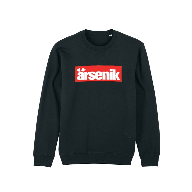 Sweat Arsenik carré rouge