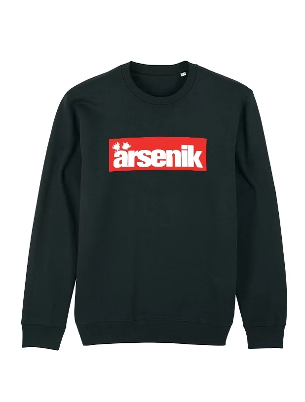 Sweat Arsenik carré rouge de arsenik sur Scredboutique.com