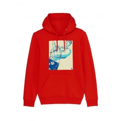 Sweat Capuche Tb-illustration Onizuka de tb-illustration sur Scredboutique.com