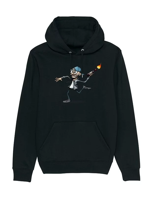 Sweat Capuche SAF de anonymous label sur Scredboutique.com