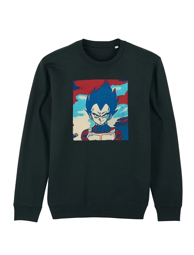 Sweat  Tb-illustration Vegeta de tb-illustration sur Scredboutique.com