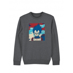 Sweat  Tb-illustration Vegeta de tb-illustration sur Scredboutique.com