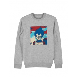 Sweat  Tb-illustration Vegeta de tb-illustration sur Scredboutique.com