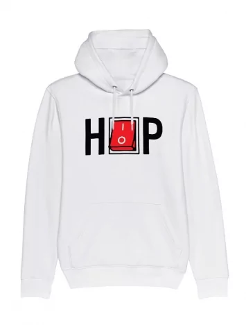 Sweat Capuche Hip Hop Bouton