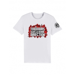 Tshirt Toujours Dans la bonne direction de scred connexion sur Scredboutique.com