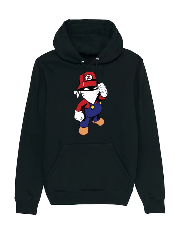 Sweat enfant Mario de scred connexion sur Scredboutique.com