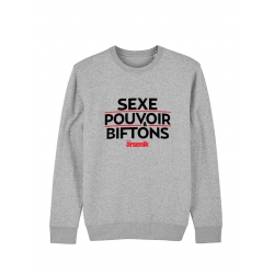 Sweat Arsenik Sexe Pouvoir & Biftons de arsenik sur Scredboutique.com