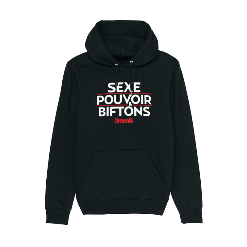 Sweat Capuche Arsenik Sexe Pouvoir & Biftons