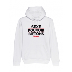 Sweat Capuche Arsenik Sexe Pouvoir & Biftons de arsenik sur Scredboutique.com