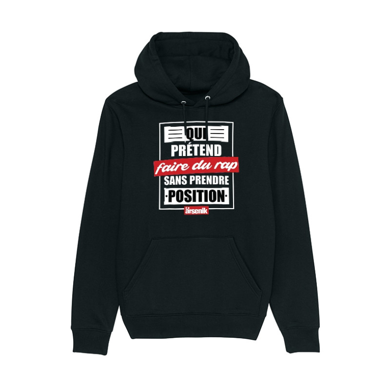 Sweat Capuche Arsenik Qui Pretend faire du rap