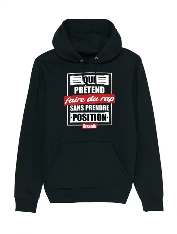 Sweat Capuche Arsenik Qui Pretend faire du rap