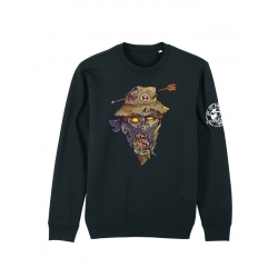 Sweat Visage zombie de scred connexion sur Scredboutique.com