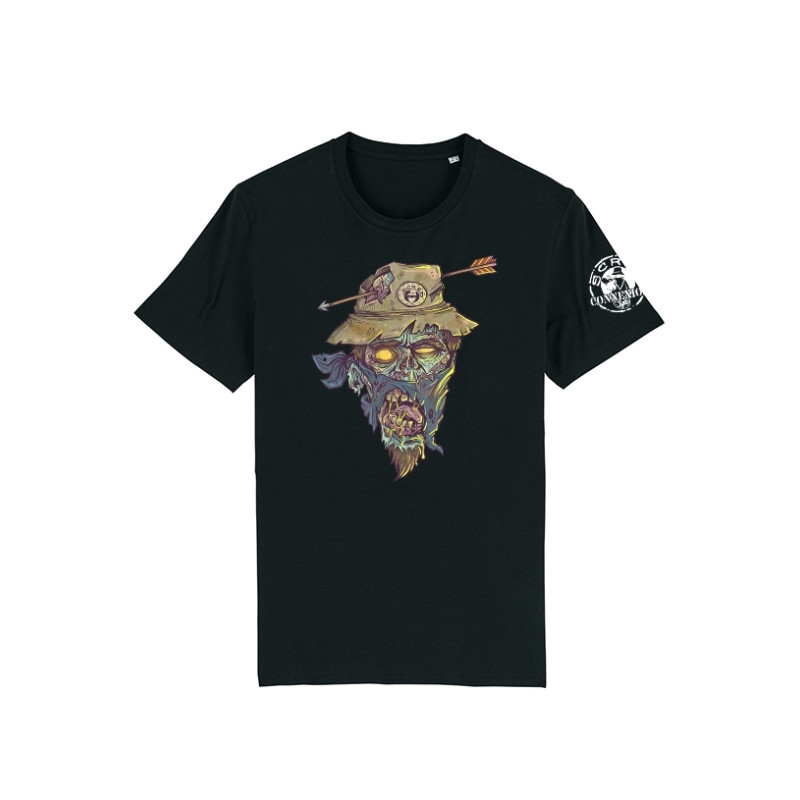 T Shirt Visage zombie