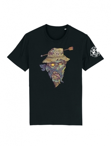 T Shirt Visage zombie