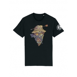 T Shirt Visage zombie