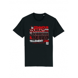 Tshirt Scred Connexion Si Zemmour courrait... rouge