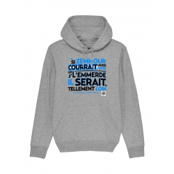 Sweat Capuche Scred Connexion Si Zemmour courrait... bleu de scred connexion sur Scredboutique.com