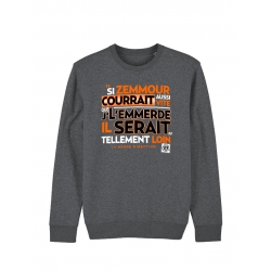 Sweat Scred Connexion Si Zemmour courrait... orange de scred connexion sur Scredboutique.com