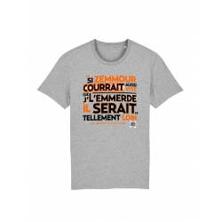 Tshirt Scred Connexion Si Zemmour courrait... orange de scred connexion sur Scredboutique.com