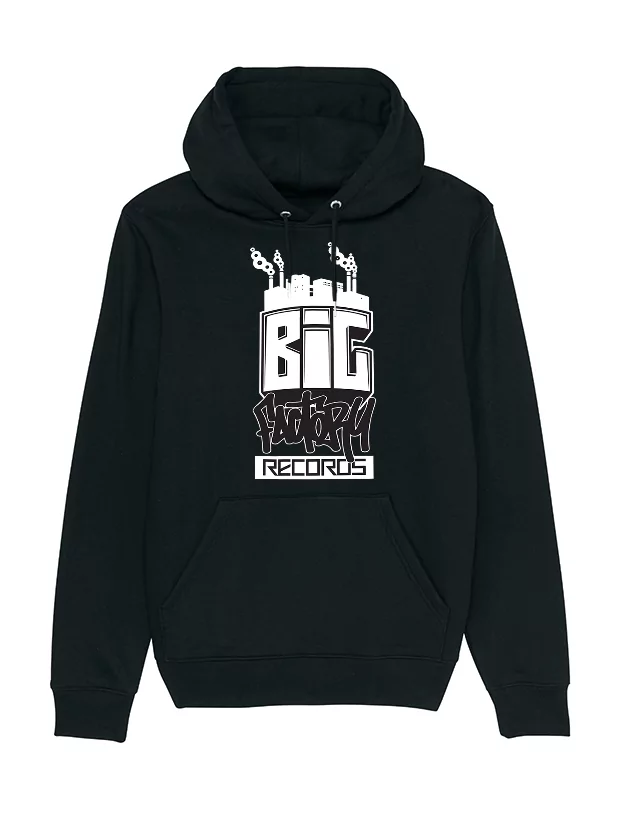 Sweat Capuche Big Factory Records 2 de dj idem sur Scredboutique.com