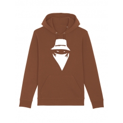 Sweat Scred Visage Poches zippées de scred connexion sur Scredboutique.com
