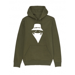 Sweat Scred Visage Poches zippées de scred connexion sur Scredboutique.com